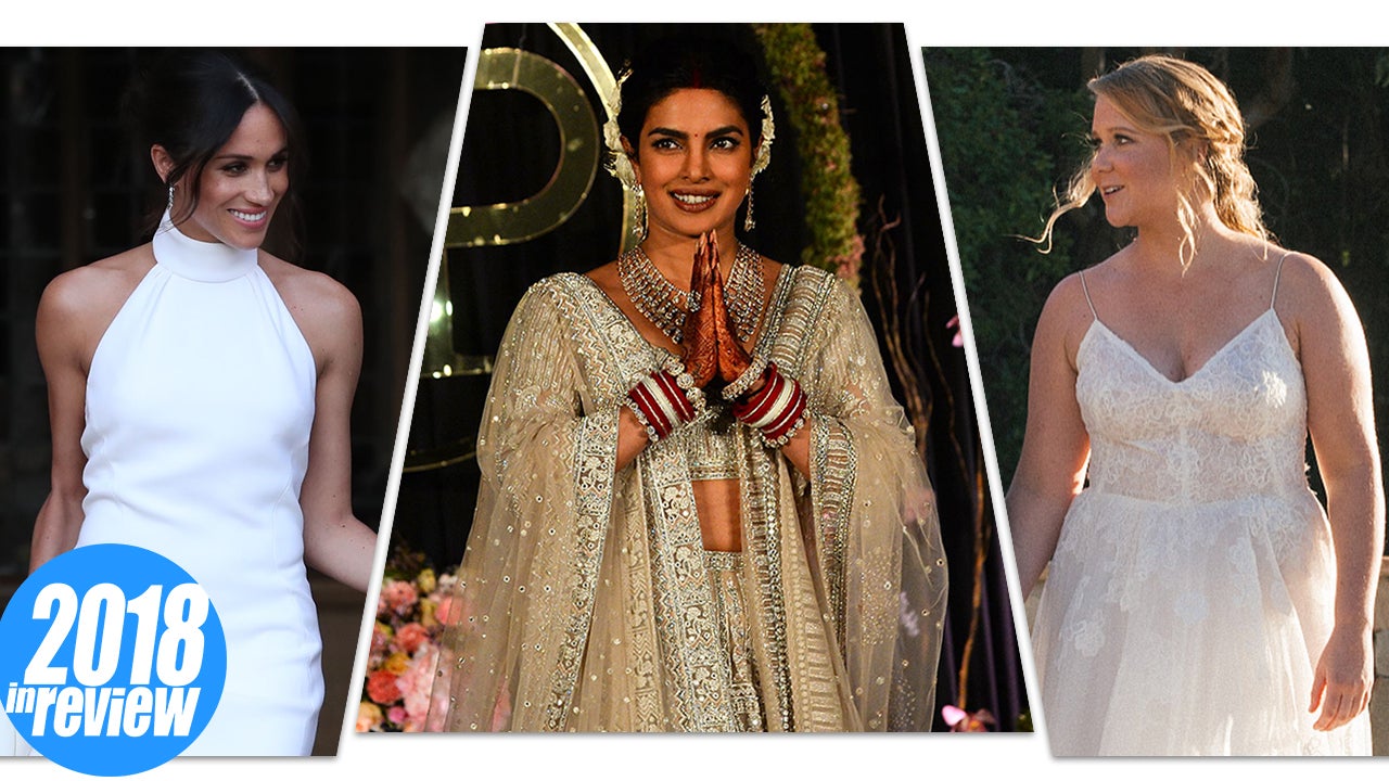 Priyanka Chopra wore her backless white wedding reception gown with a  crystal cape