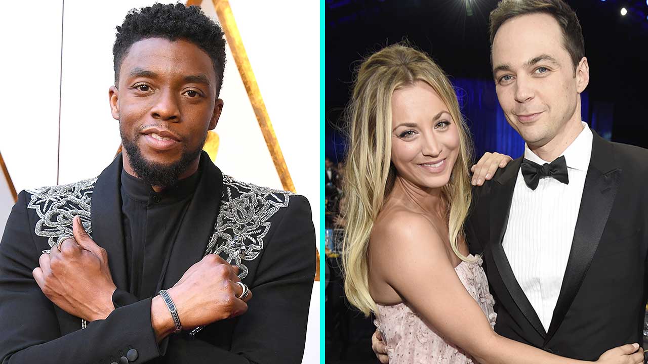 Kaley Cuoco And Jim Parsons