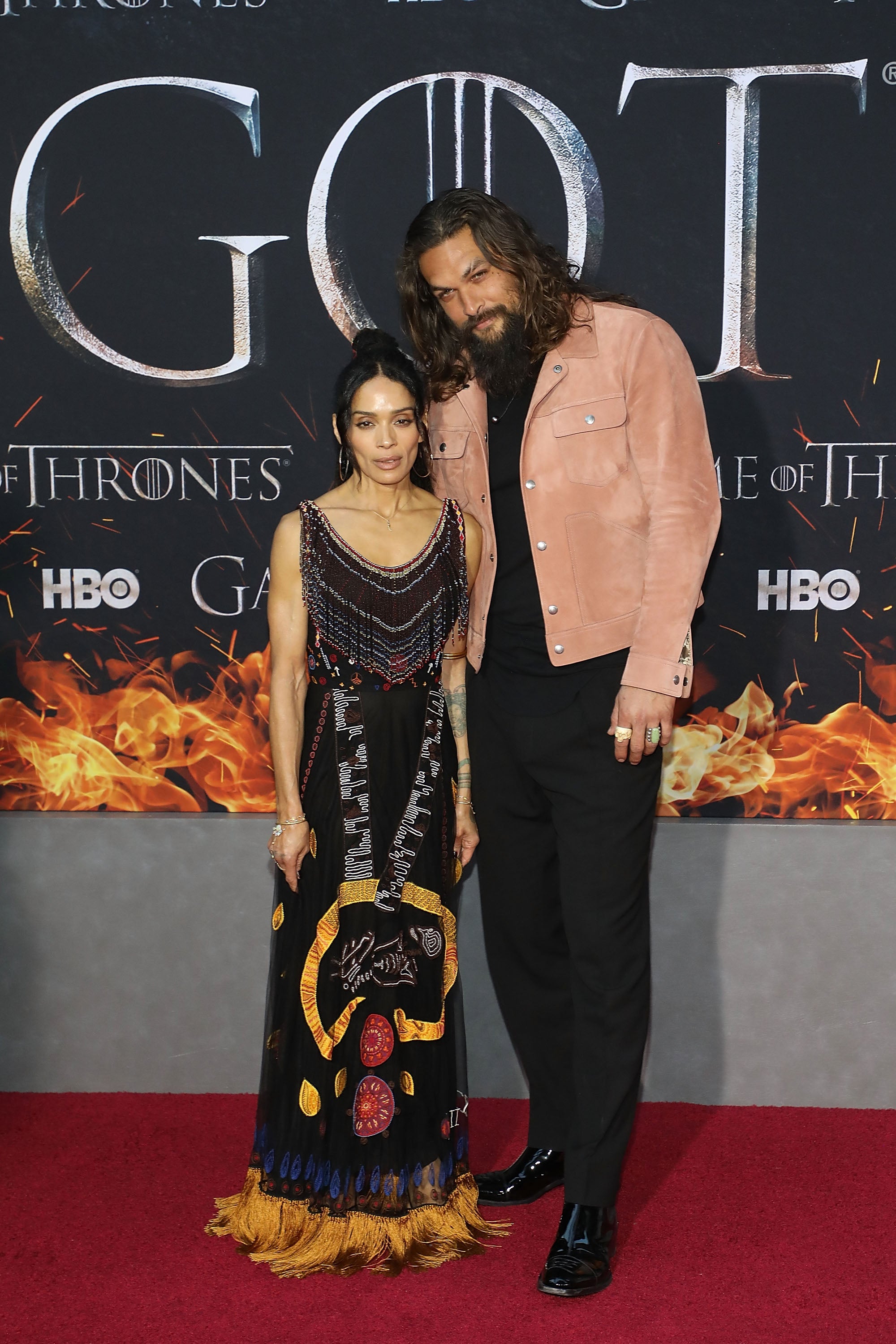 Emilia Clarke Jason Momoa