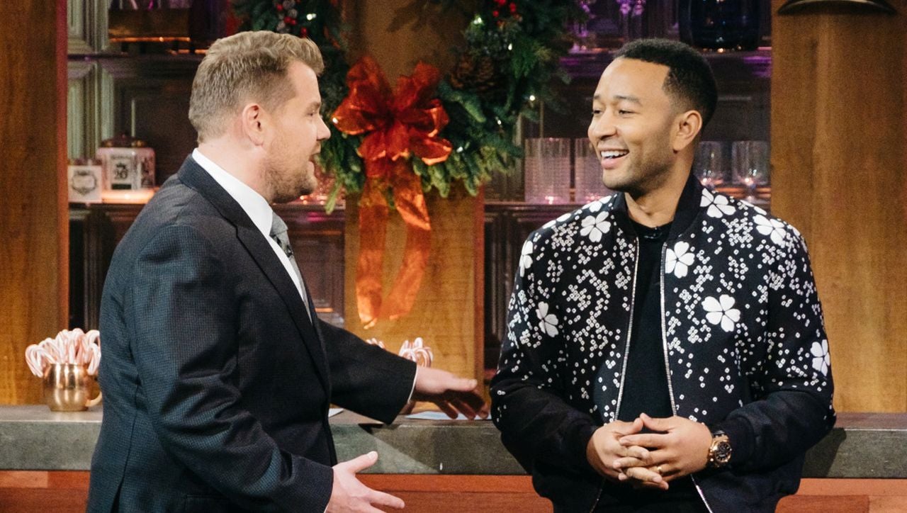 John Legend And James Corden S Songs Of Summer Medley Will Make Your Day Entertainment Tonight