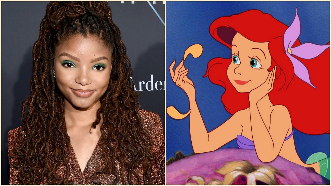 The Little Mermaid characters then and now — how do live-action