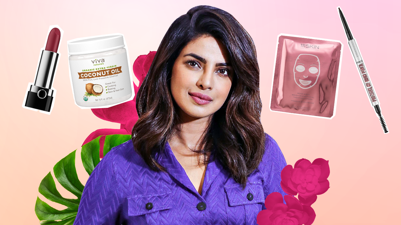 Priyanka Chopra Uses These Beauty Products For Her Lips, Hair, Eyebrows &  More | Entertainment Tonight
