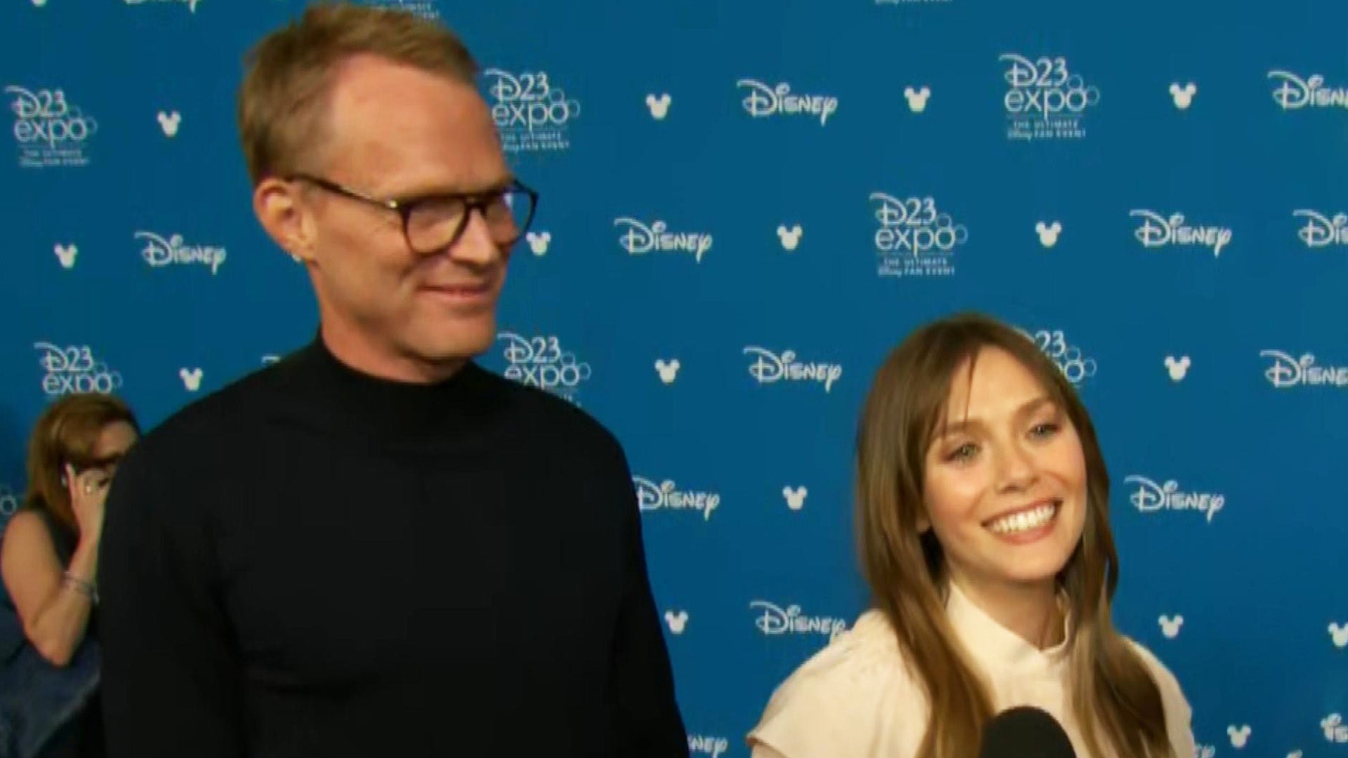 Elizabeth Olsen And Paul Bettany Were Blown Away By Wandavision Pitch Exclusive Entertainment Tonight