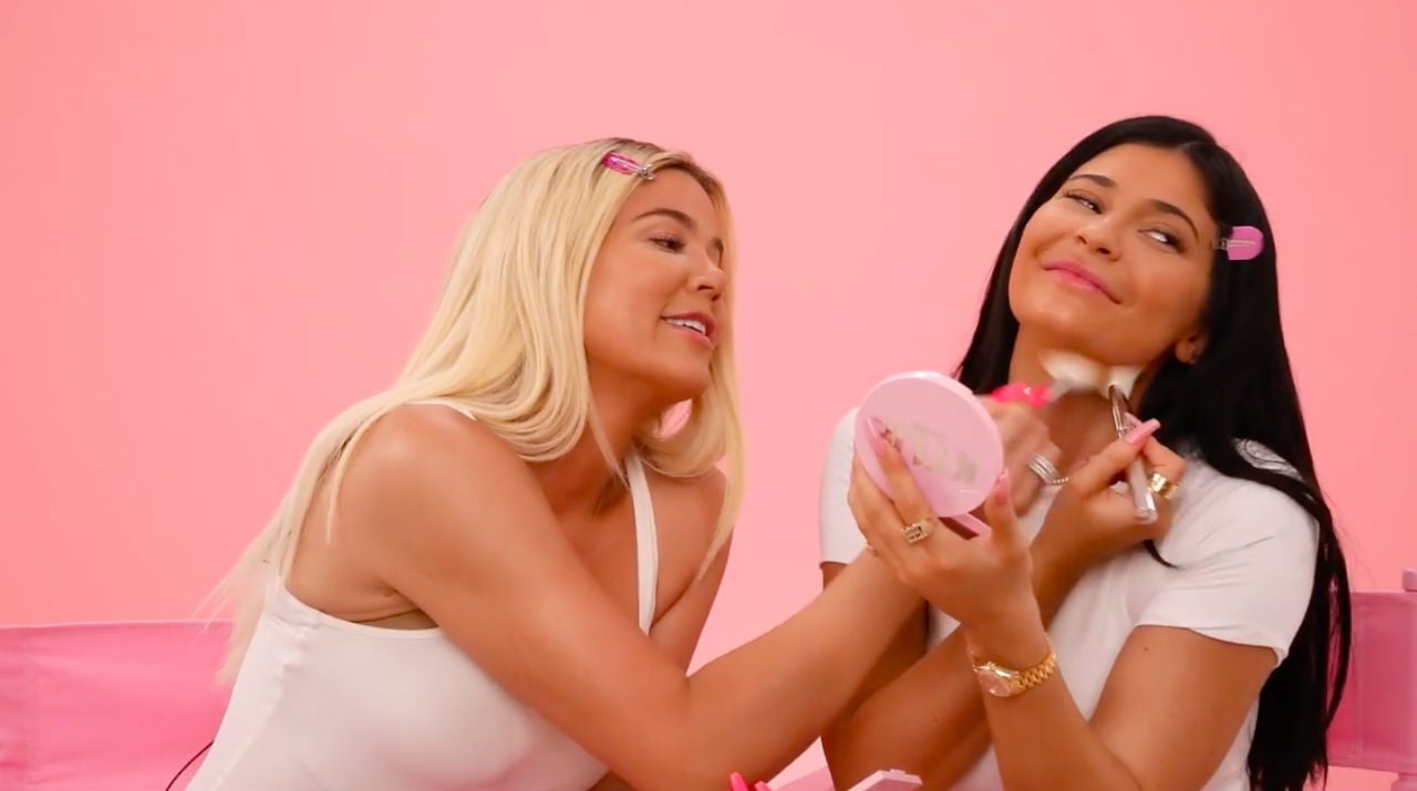 Splurge: Kylie Jenner x Khloe Kardashian Up The Slide Game With Chanel —  CNK Daily (ChicksNKicks)