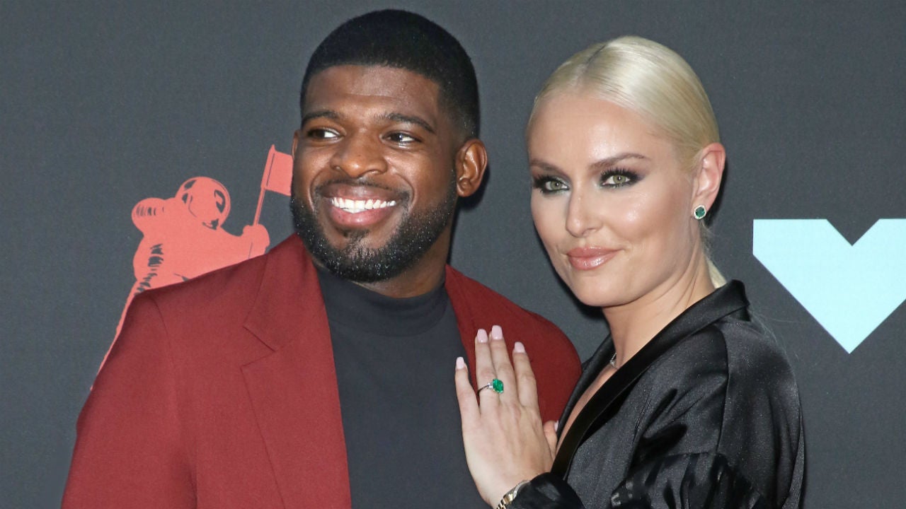 Lindsey Vonn and her fiance PK Subban are very mushy and romantic!