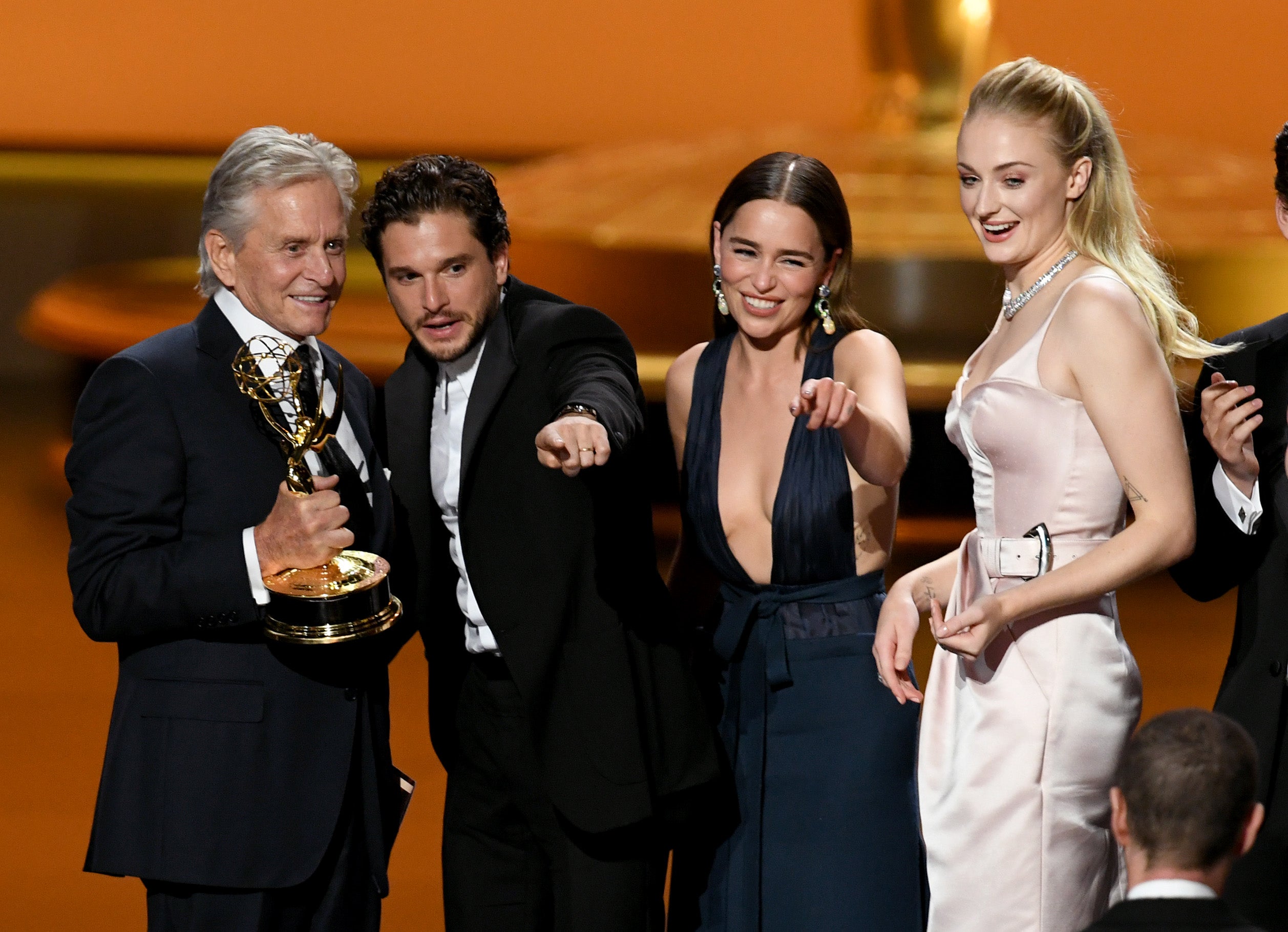 Game of Thrones' Cast Reunites Onstage to Present at 2019 Emmys