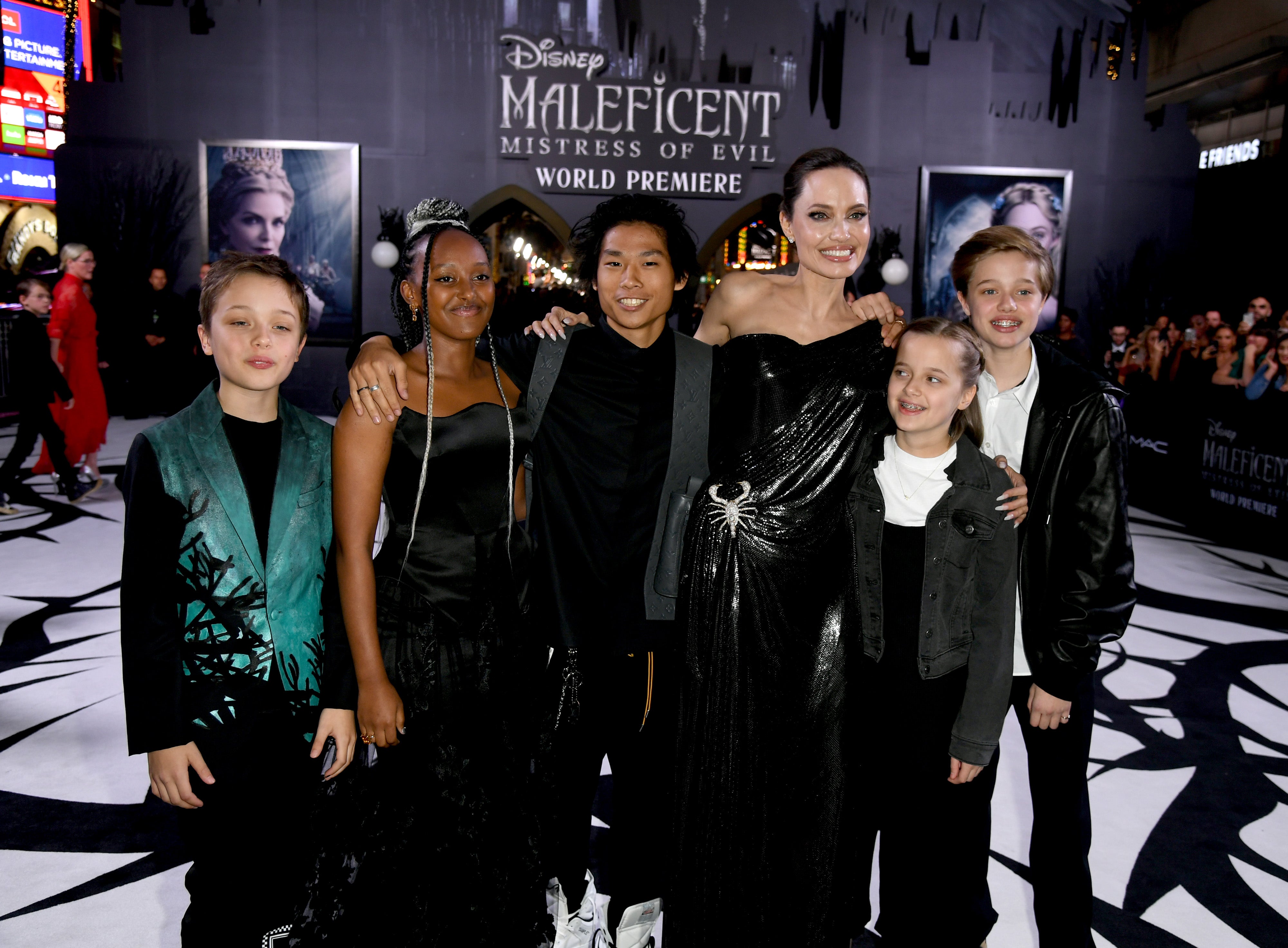 Angelina Jolie & Family - TheHollywoodFix 