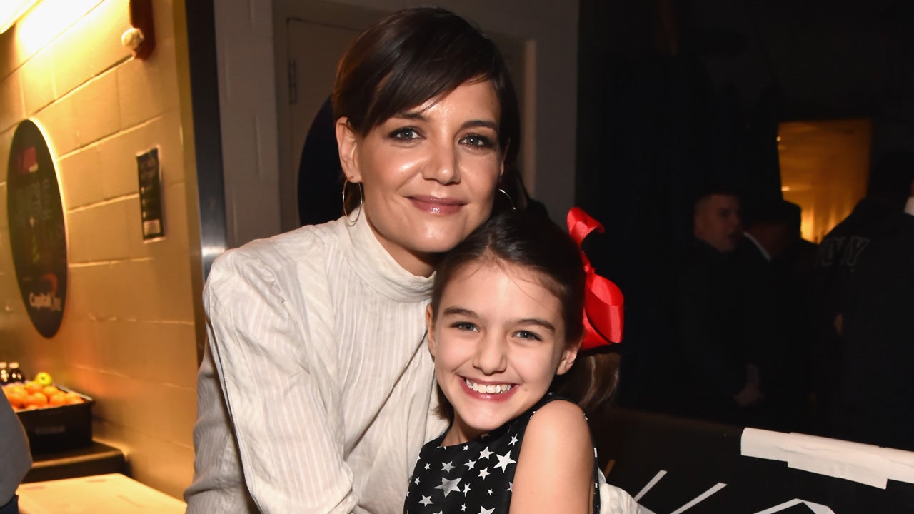 Katie Holmes Says She And Daughter Suri Cruise Grew Up Together Entertainment Tonight