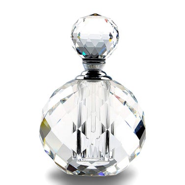 Crystal Art Deco Vintage Style Perfume Bottle