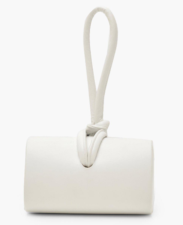 PU Mini Knot Handle Clutch Bag