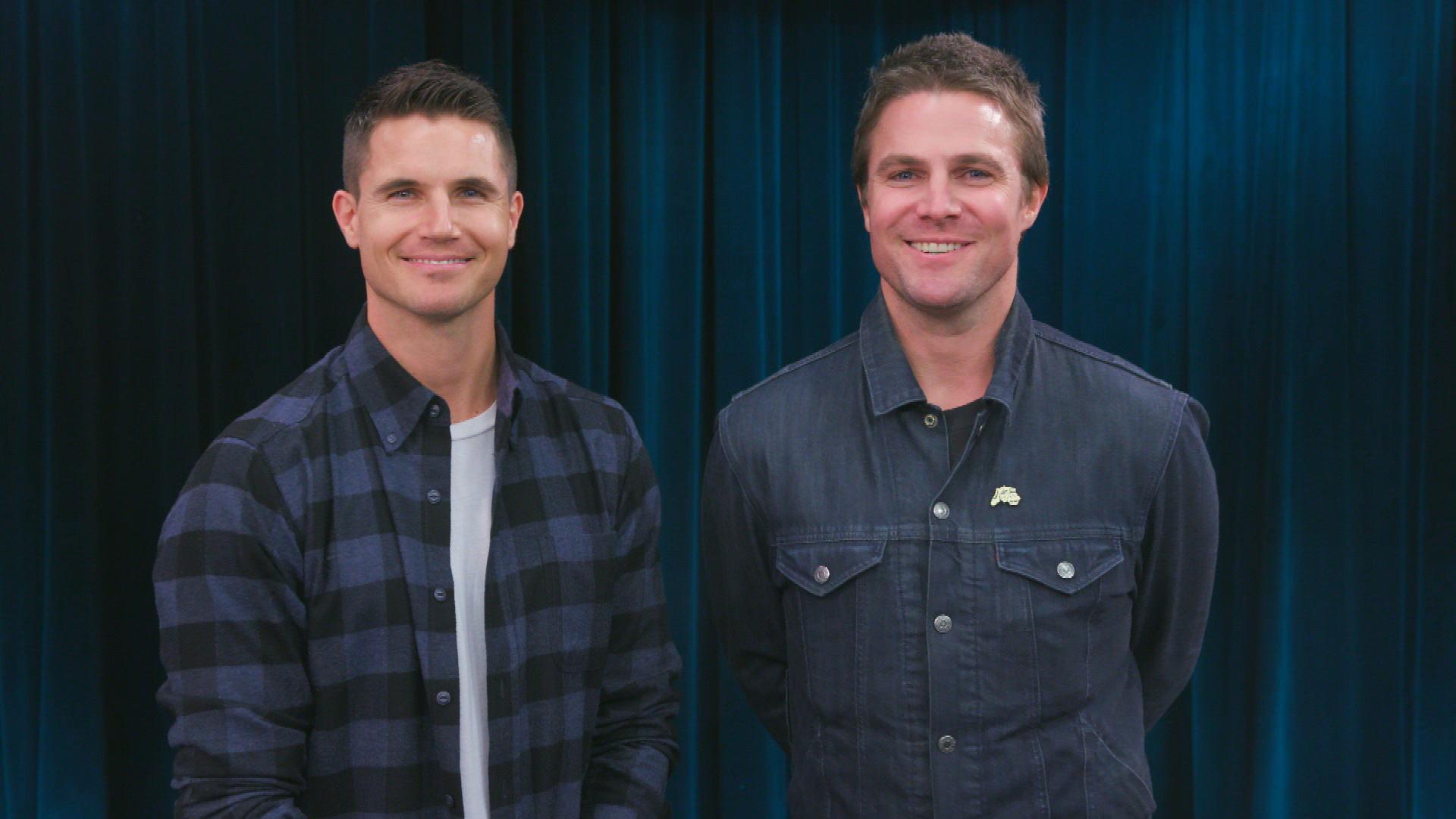 Code 8 Co Stars And Cousins Stephen Amell And Robbie Amell Interview Each Other Exclusive Entertainment Tonight