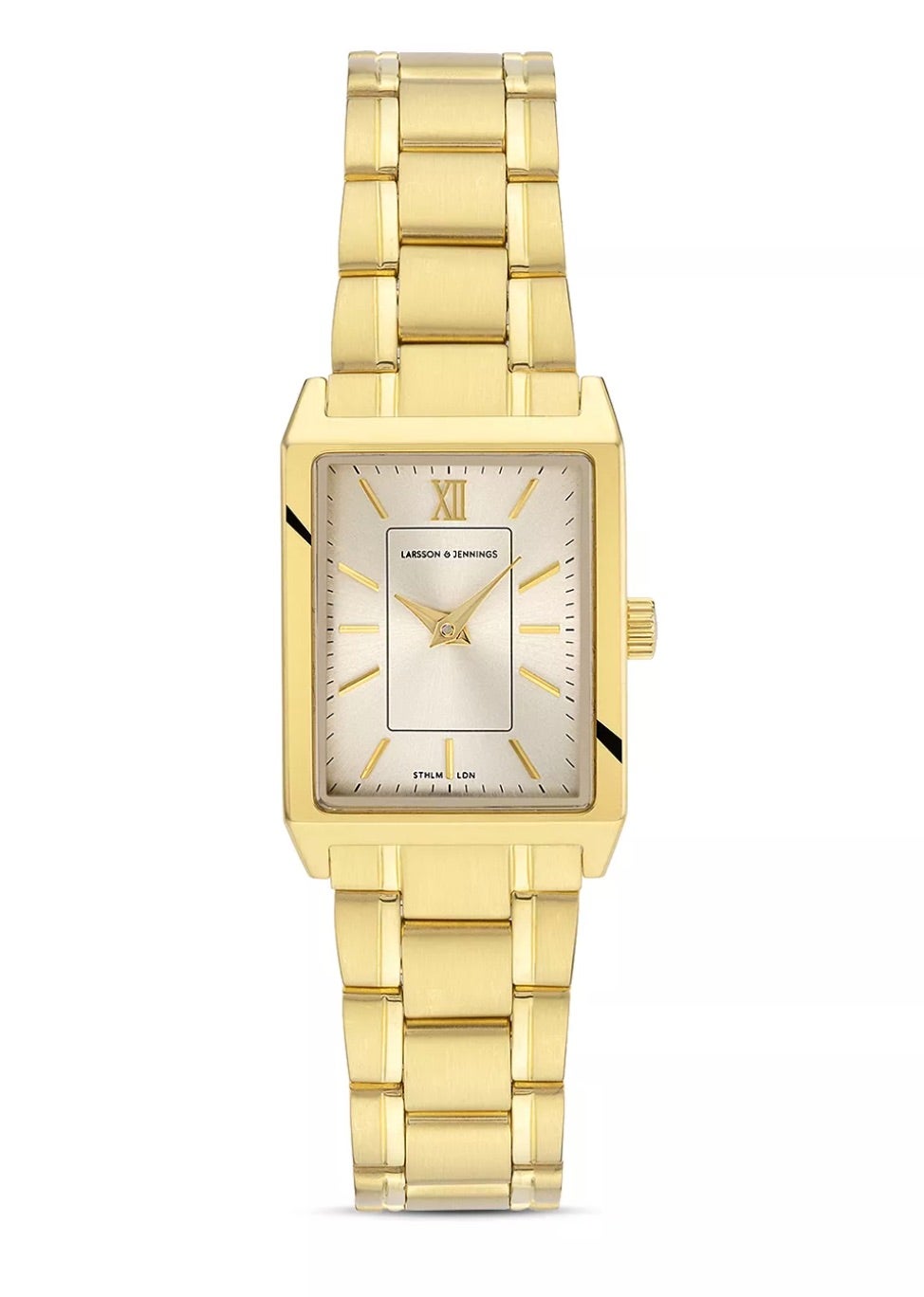 Larsson & Jennings WeWoreWhat for Gold-Tone Link Bracelet Watch, 22mm