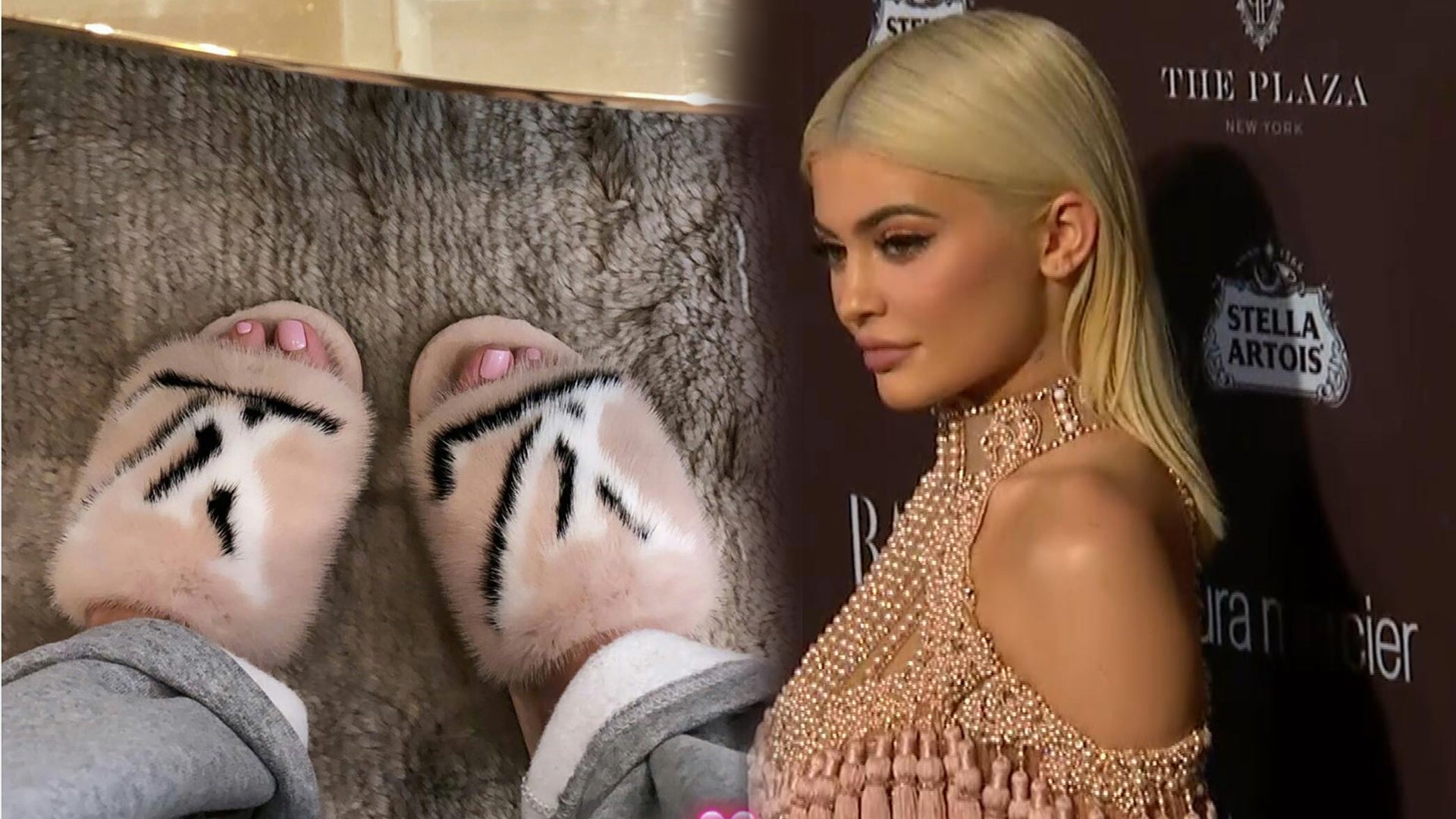 Kylie Jenner's Fur Slippers Get Hate as She Posts About Dying Animals