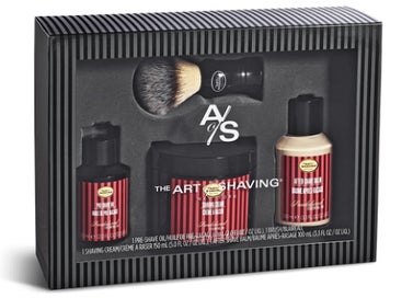Sandalwood Full Size Kit with Synthetic Shaving Brush