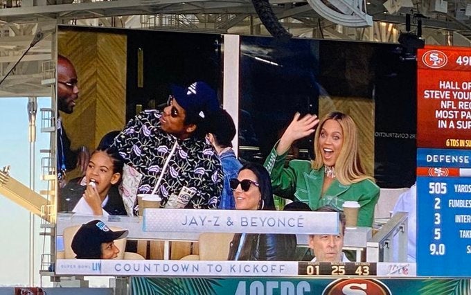 Jay-Z With Daughter Blue Ivy At Super Bowl 2022: Photos