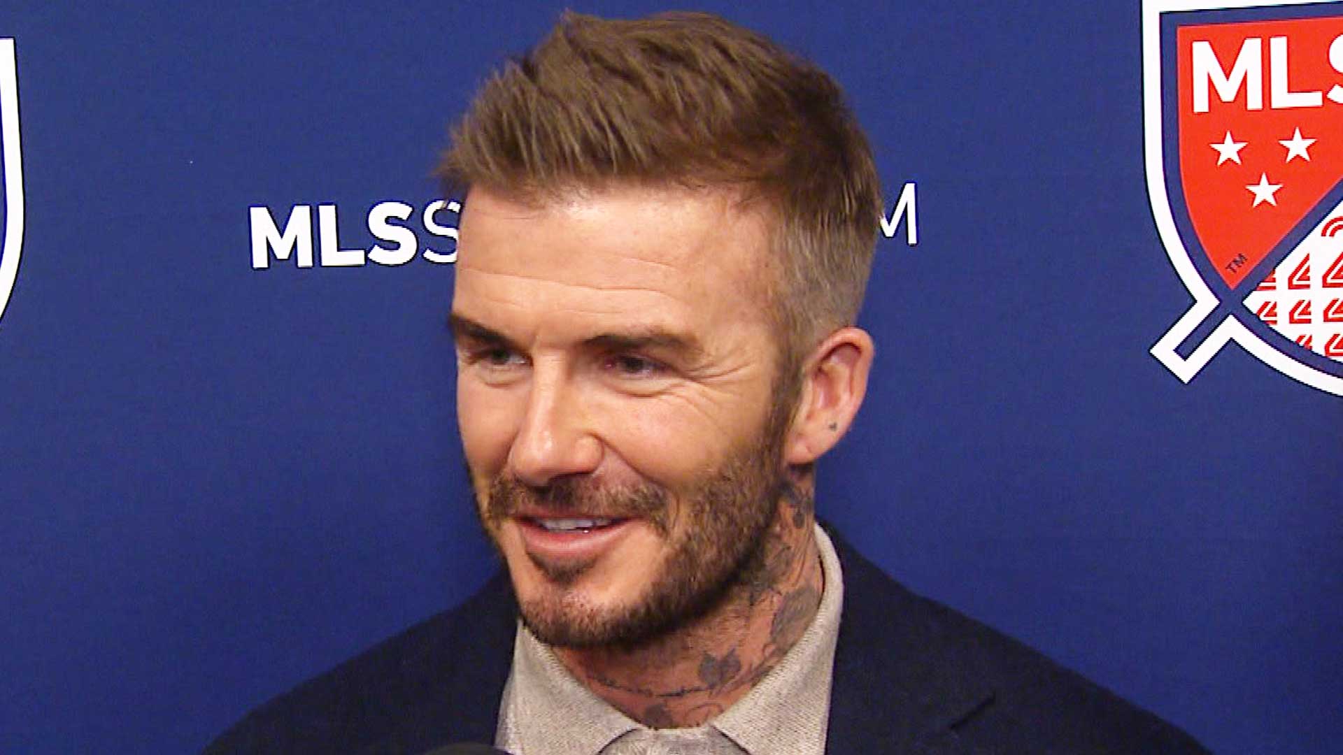 David Beckham Gallery - New Hair - New Look ✂️👱‍♂️ DAD DID IT FIRST 👨🏼  in the 90s #Repost David Beckham . . . Sometimes the boys need reminding  who did it