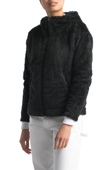 Furry Fleece Hooded Jacket