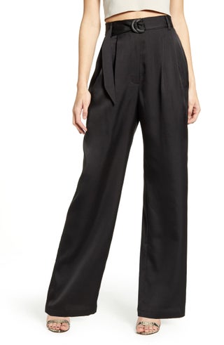 Ellyn Belted Pleated Trousers