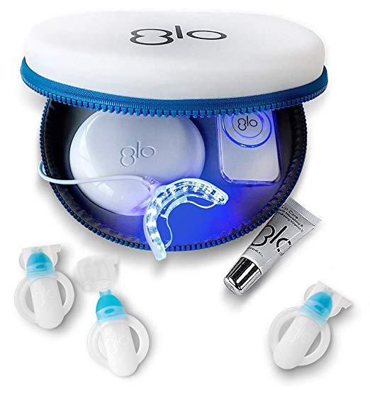 GLO Brilliant Complete Teeth Whitening System Kit