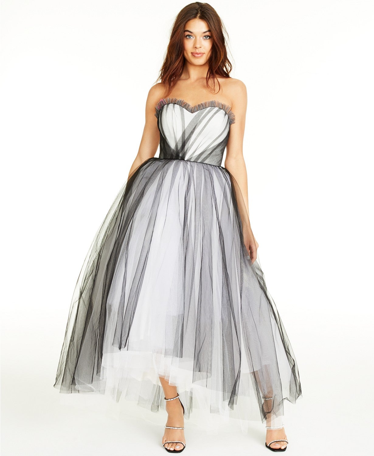 Betsey Johnson Sweetheart-Neck Strapless High-Low Gown.jpeg