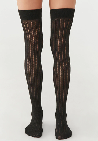Ribbed Over-the-Knee Socks