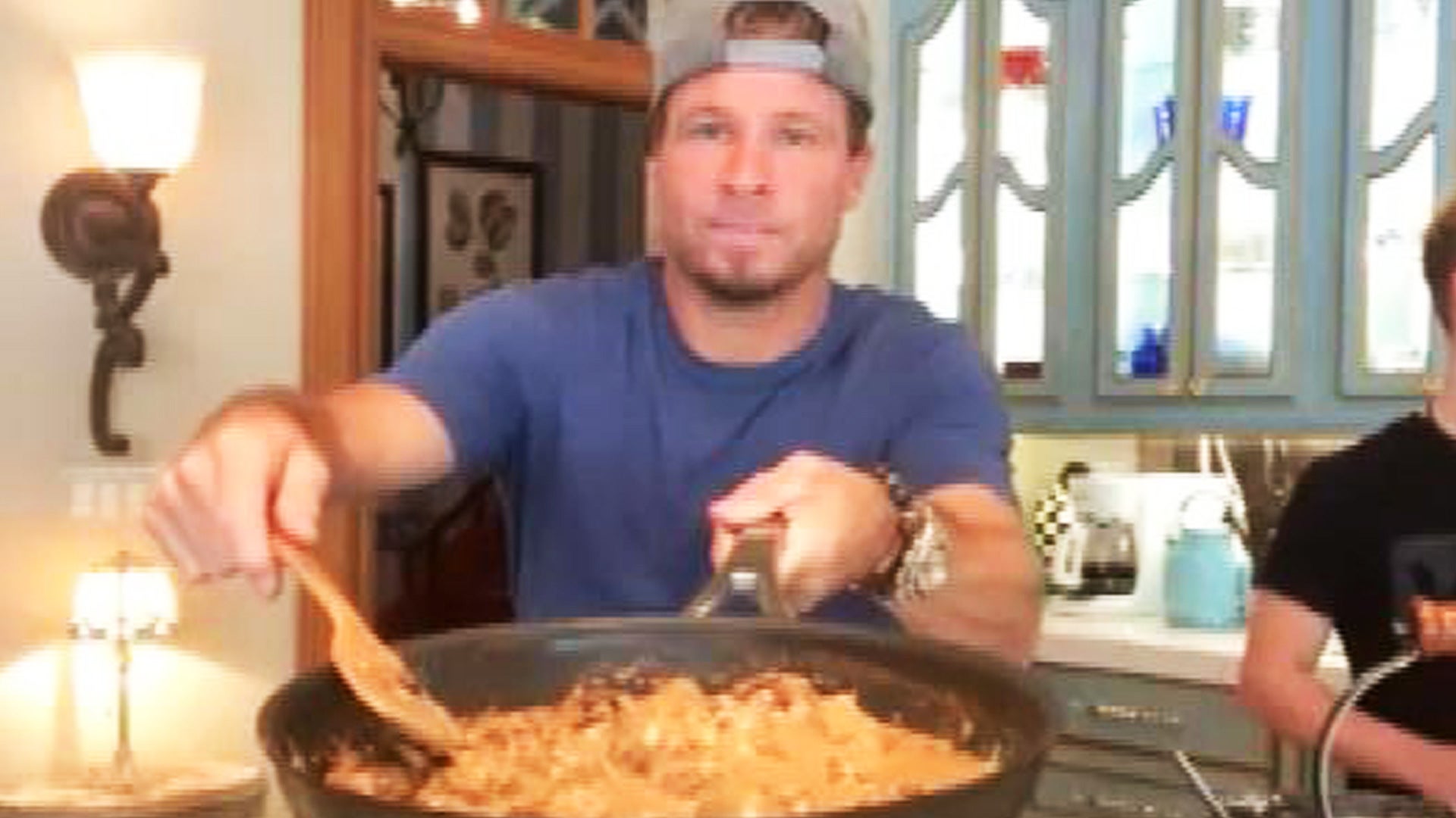 Brian Littrell and His Family Give a Swedish Meatball Cooking Lesson (Exclusive) 