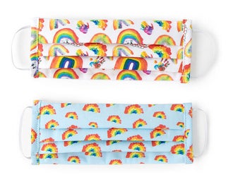 Uncommon Goods Children's Rainbow Face Coverings - Set of 2