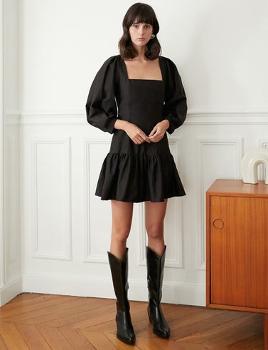 Colette Black Mini Dress