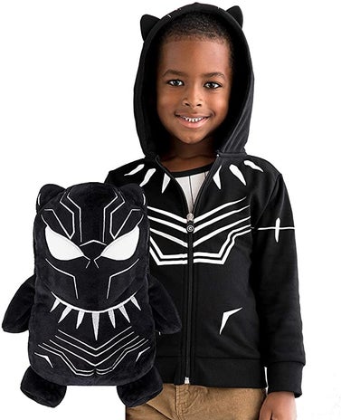 Black Panther - 2-in-1 Transforming Hoodie and Soft Plushie