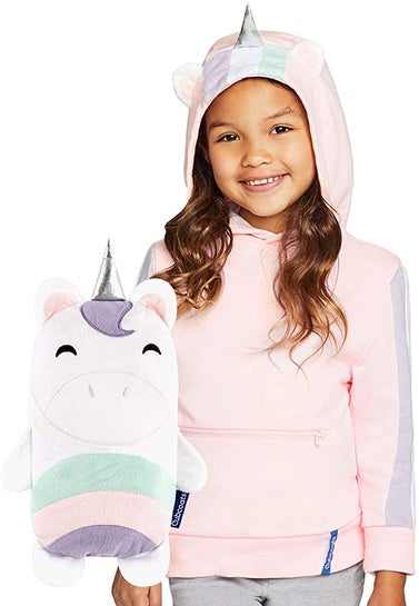Uki the Unicorn - 2-in-1 Transforming Hoodie and Soft Plushie
