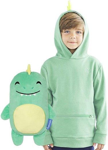 Dayo The Dinosaur - 2-in-1 Transforming Hoodie and Soft Plushie