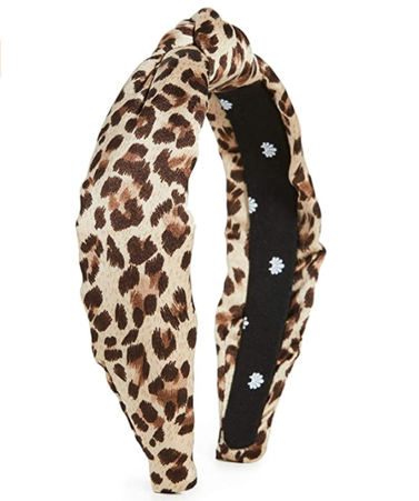 Petitie Leopard Knotted Headband