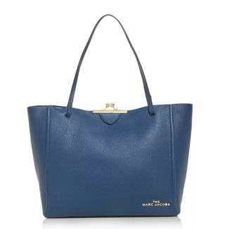 The Kisslock Leather Tote