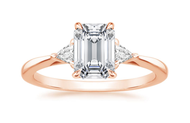 14K Rose Gold Esprit Diamond Engagement Ring