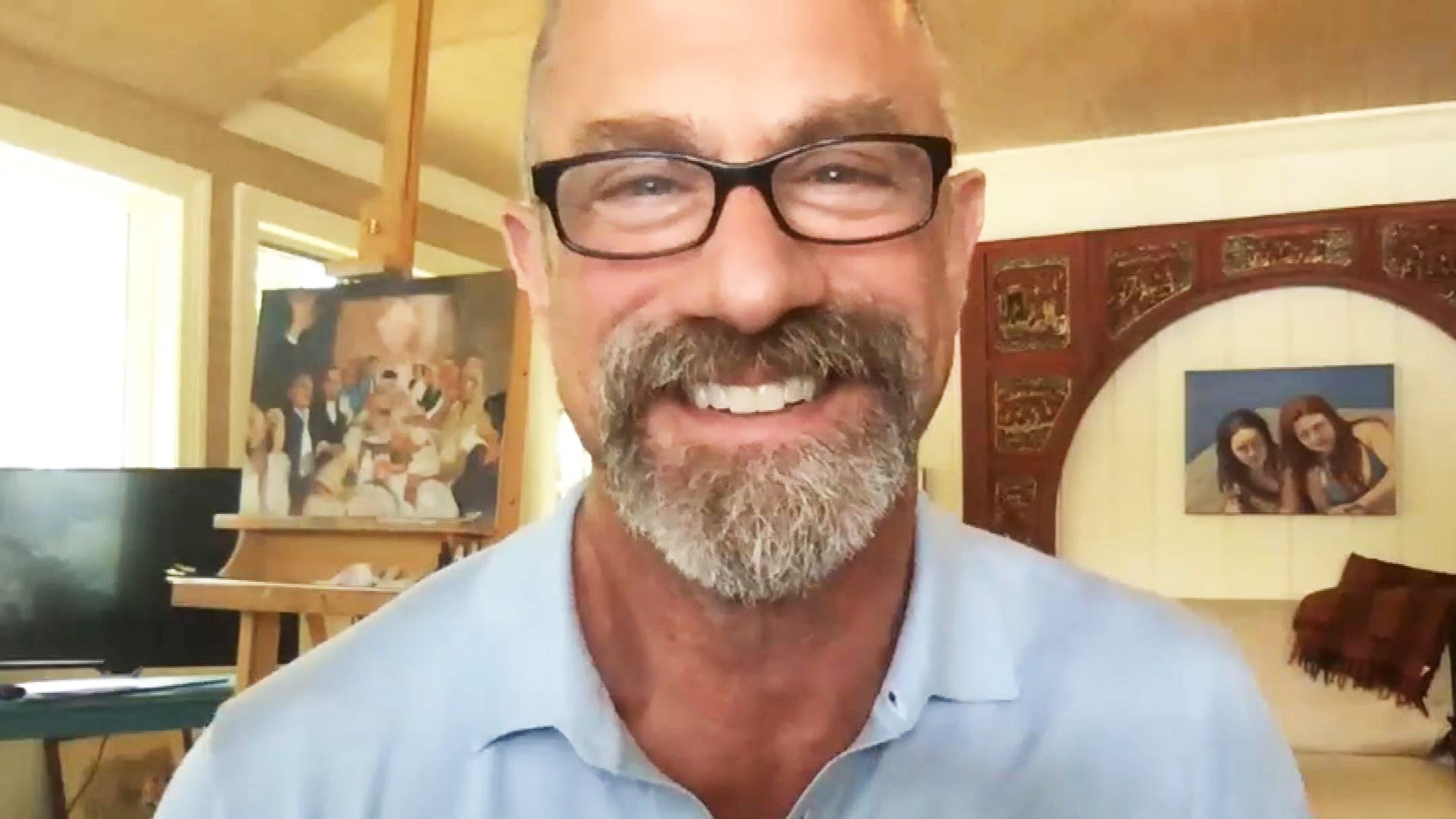 Chris Meloni Talks Reuniting With ‘Law \u0026 Order: SVU’ Co-Star Mariska  Hargitay (Exclusive), image size:1920x1080