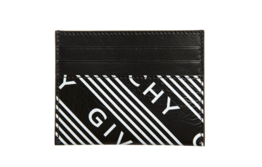 Givenchy Logo Band Leather Card Case