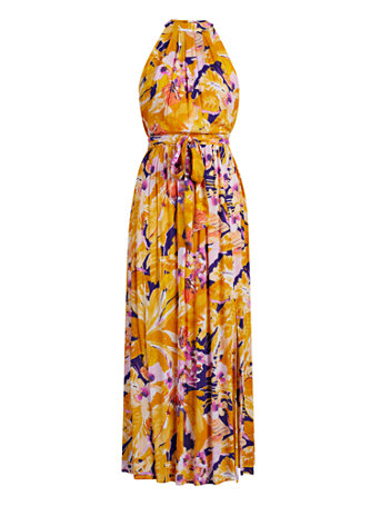 New York & Company Floral Halter Maxi Dress.png