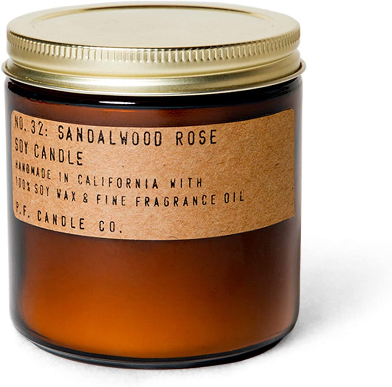 P.F. Candle Co. Sandalwood Rose Large Soy Candle.jpg