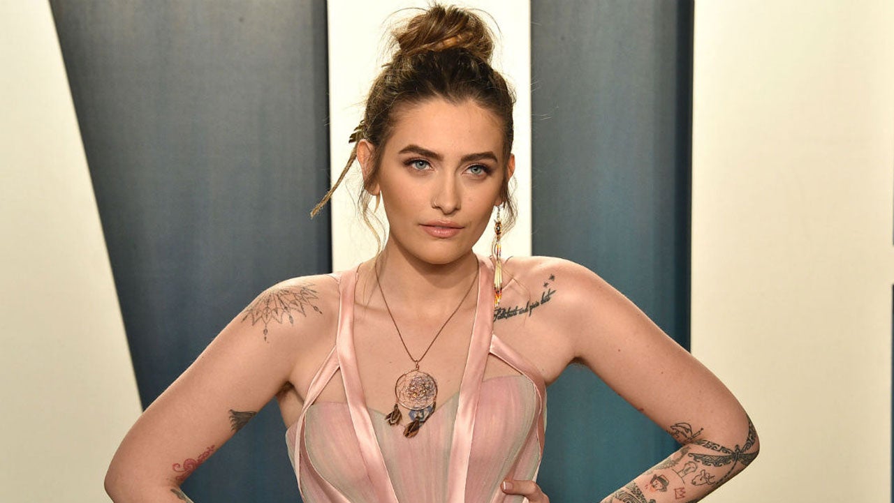 Paris Jackson Gives Herself a Foot Tattoo at Home in Quarantine |  Entertainment Tonight