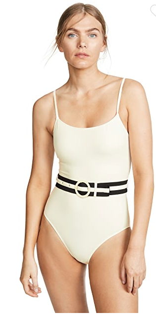 The Nina Belt One Piece Swimsuit