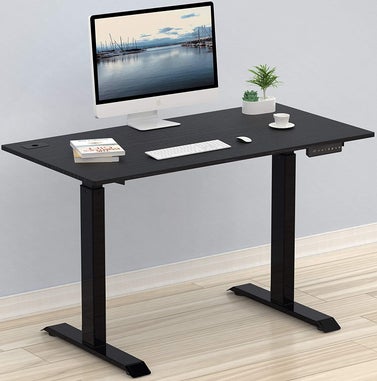 Electric Height Adjustable Computer Desk, 48 x 24 Inches