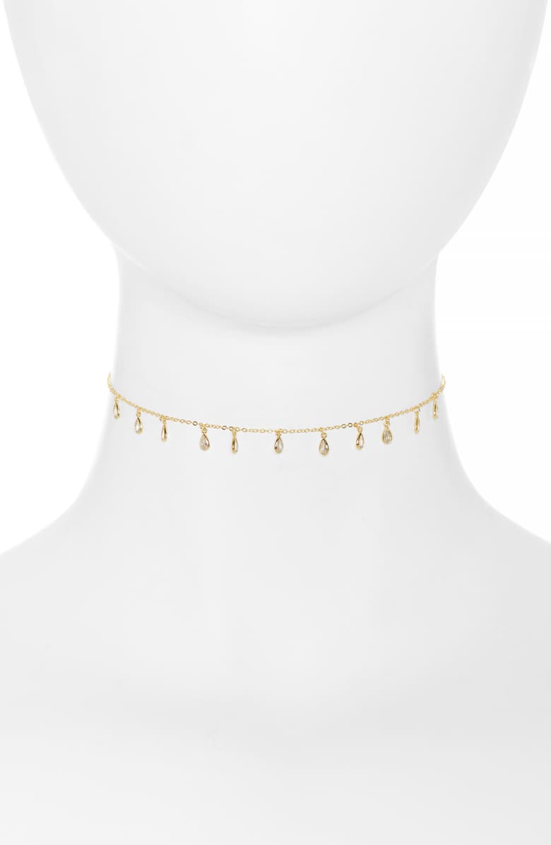 Adina&rsquo;s Jewels Tear drop choker necklace 