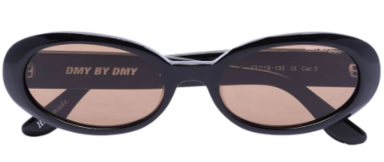 DMY BY DMY Valentina Oval-Frame Sunglasses