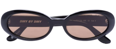 Valentina Oval-Frame Sunglasses