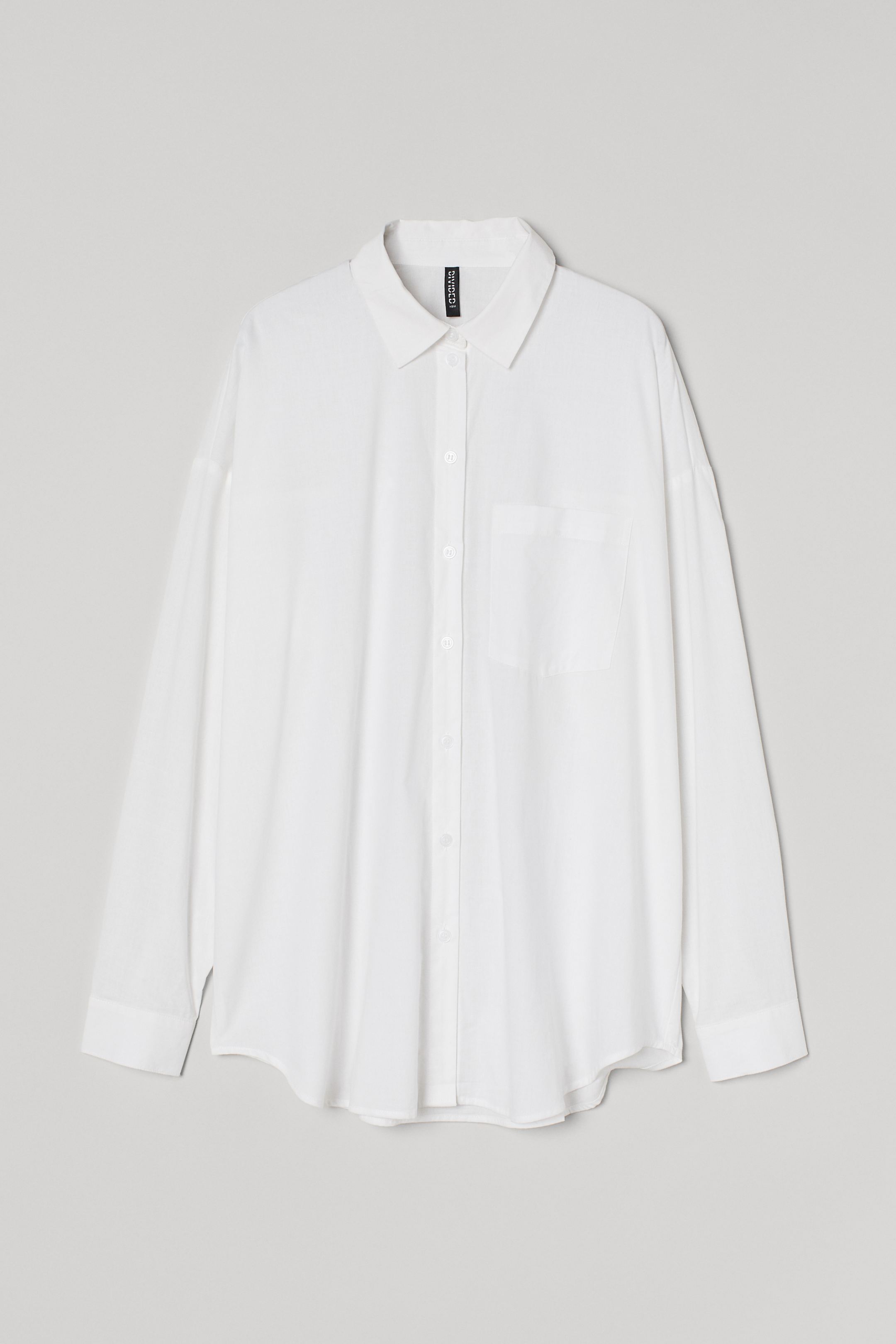 H&M Oversized Cotton Shirt