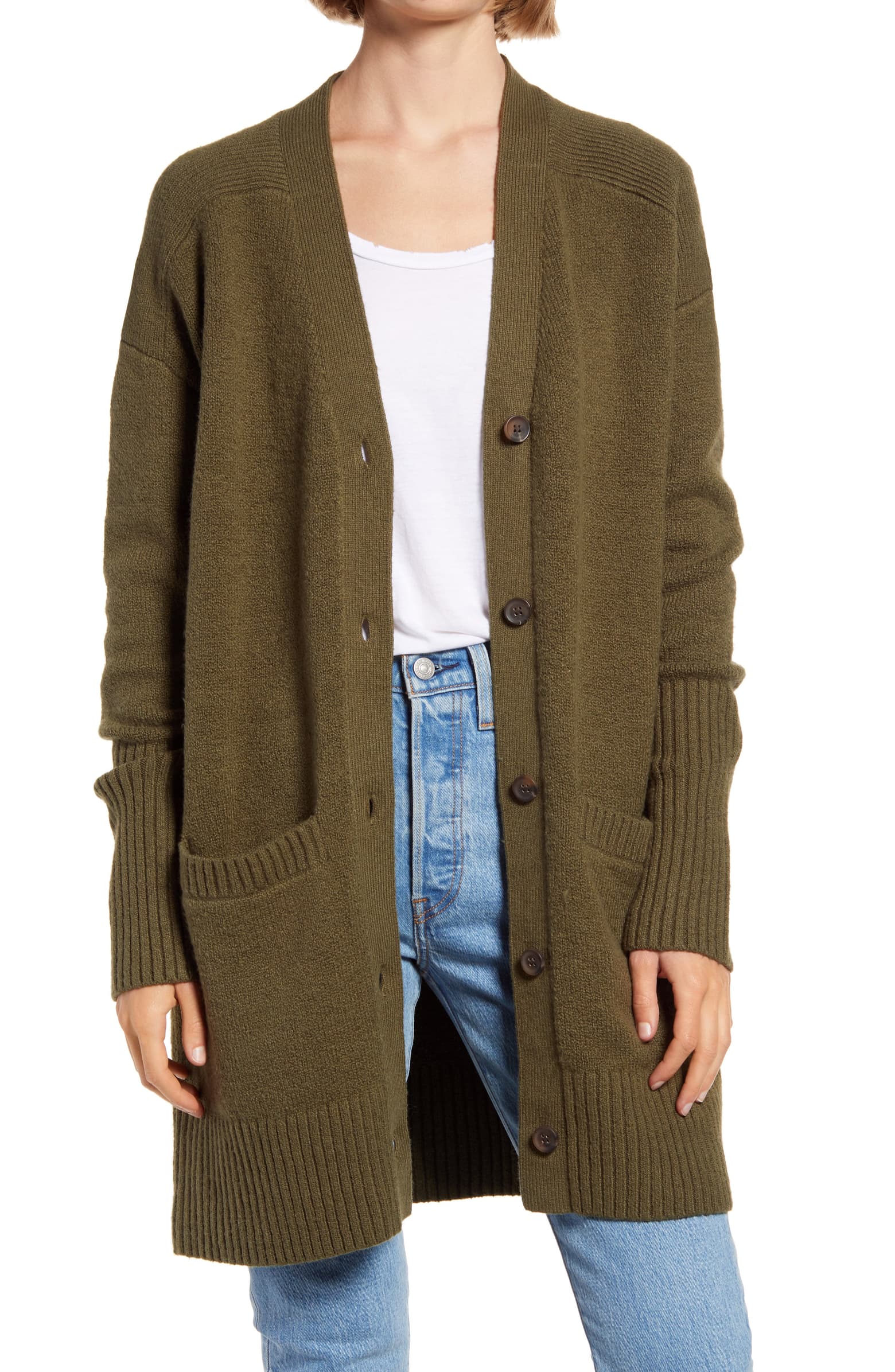 nordstrom cashmere cardigan