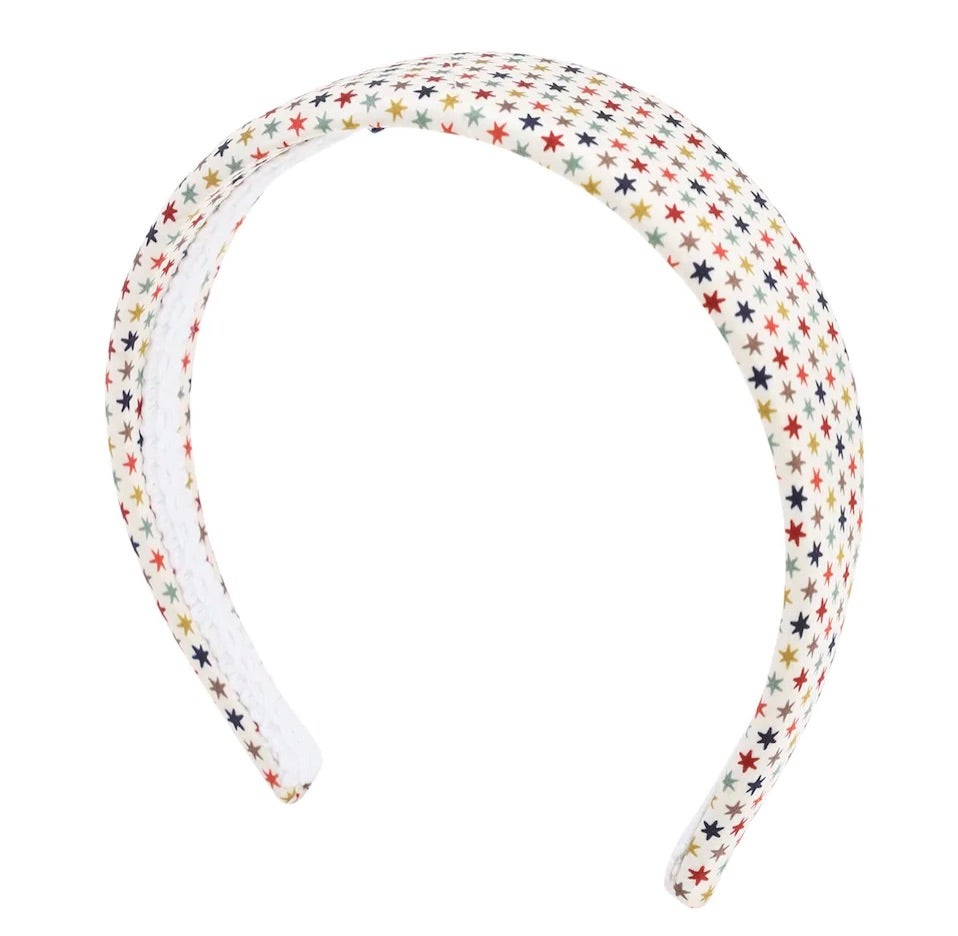 LuisaViaRoma LVR Exclusive Printed Satin Headband