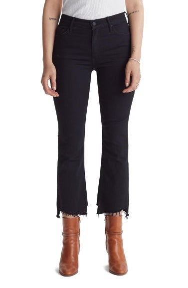 The Insider Two Step Fray Hem Crop Jeans
