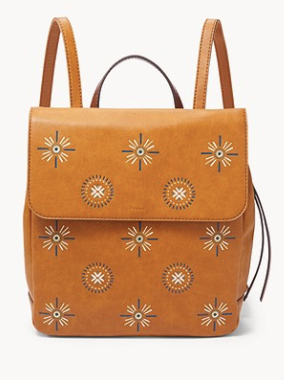 fossil claire backpack handbags black