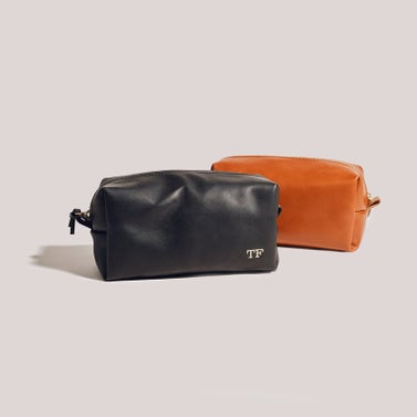 Tan France x Etsy Leather Toiletry Bag